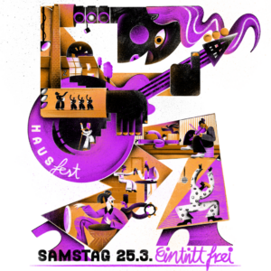 Hausfest Instagram vollflaechig